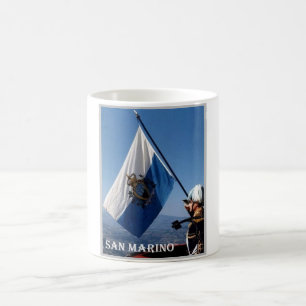 Mug Saint-Marin - Drapeau d'agitation -