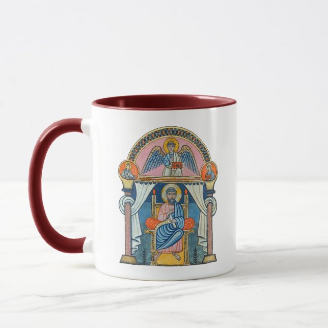 Mug Saint Matthew - Manuscrit médiéval (Gauche)