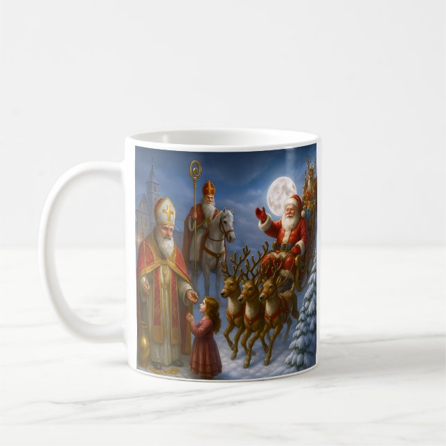 Mug Saint Nicholas Père Noël (Gauche)