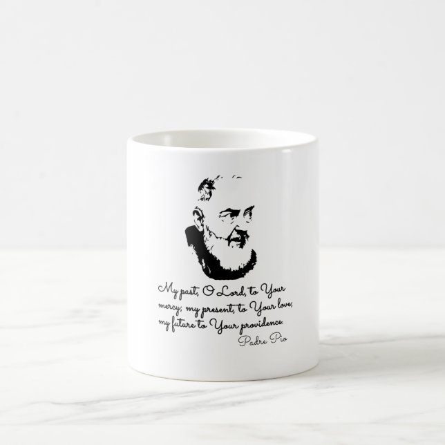 Mug Saint Padre Pio (Centre)