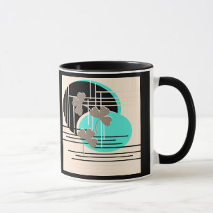 Mug Saint Patrick, abstraction