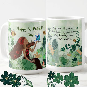 Mug Saint Patrick's Day avec musique