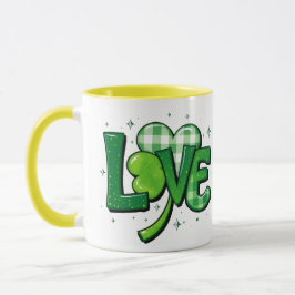 Mug Saint Patrick's Day Clover Love Charm