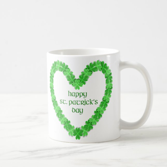 Mug Saint Patrick's Day Heart (Droite)