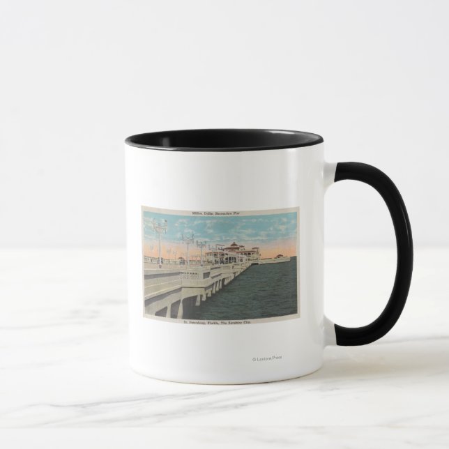 Mug Saint-Pétersbourg, Floride - Vue de millions de do (Droite)
