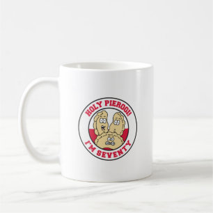Mug Saint Pierogi Je suis soixante-dix-70ème Anniversa