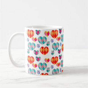 Mug Saint Valentin Art déco