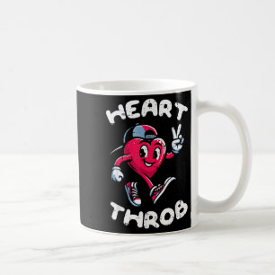 Mug Saint-Valentin Cœur Battement Paix Rétro Garçons G