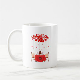 Mug Saint Valentin Coeurs mignons Sucres Nounours