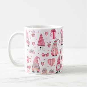 Mug Saint Valentin Gnomes avec coeur
