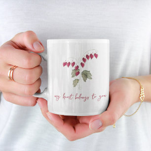 Mug Saint Valentin mignon coeur saignant de Whimsical