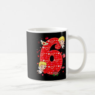 Mug Saint-Valentin Six Sept Cœurs 6 7 Meme Gen Alpha