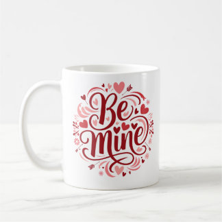 Mug Saint Valentin "Soyez à moi" Typographie Design