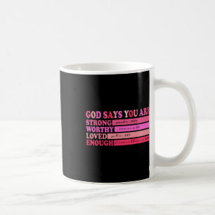 Mug Saint Valentin Verset Biblique Chrétien Rétro Dieu