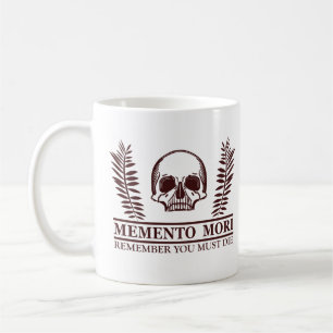 Mug Saisir le jour Memento Mori crâne