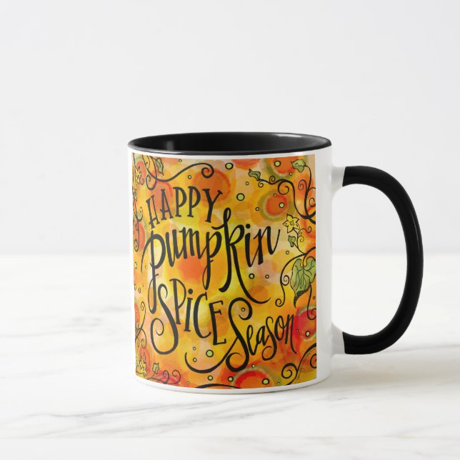 Mug Saison d'épices Citrouilles (Droite)
