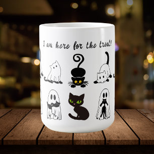 Mug Saison effrayante Chat Noir Halloween