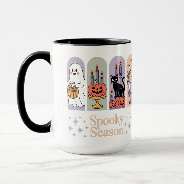 Mug Saison Éffrayante Motif Halloween (Gauche)