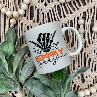 Mug Saison éffrayante Musique Éffrayante