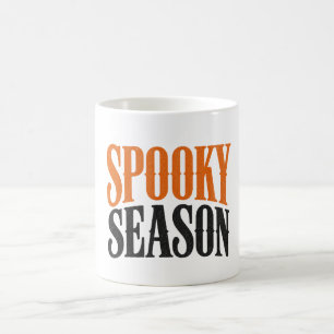 Mug Saison effrayante Typographie Halloween