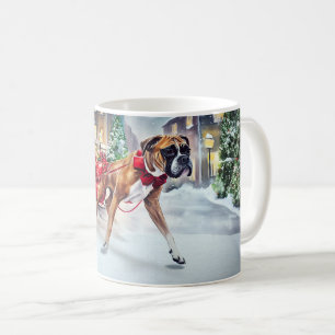 Mug Saison Festive de Noël de Boxer