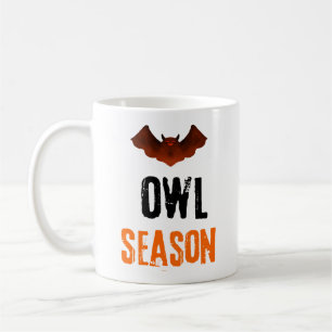 Mug Saison mystérieuse de hibou Vibes Éffrayantes