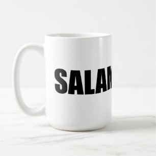Mug Salam mot arabe paix
