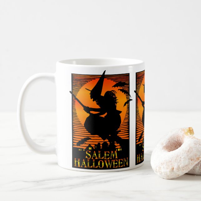 Mug Salem MA Witch (Avec donut)