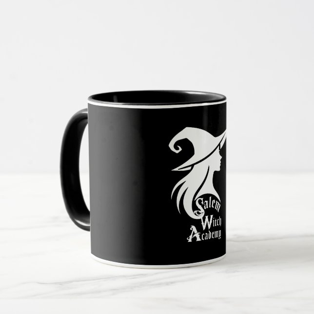 Mug Salem Witch Academy Halloween Wiccan sorcières (Devant gauche)