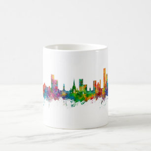 Mug Salford England Skyline