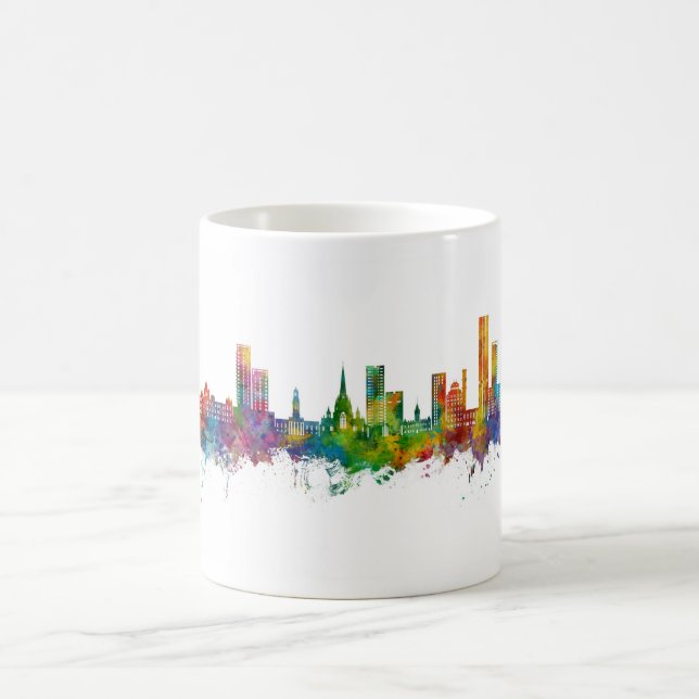 Mug Salford England Skyline (Centre)