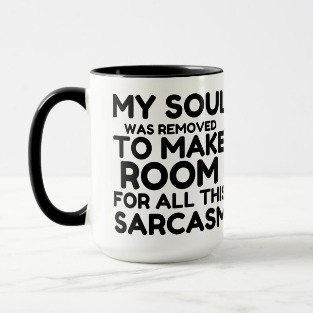 MUG SALLE DE SARCASM (Gauche)
