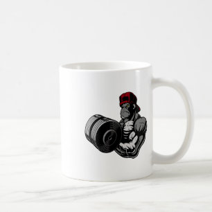 Mug Salle de sport de gorille de musculation Entraînem