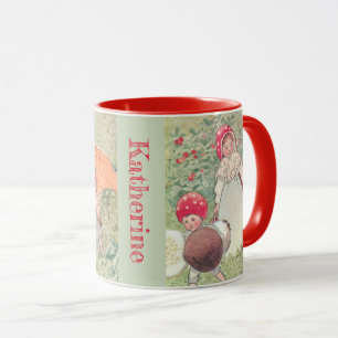 Mug Salon de champignons personnalisé Conte d'eau Elsa