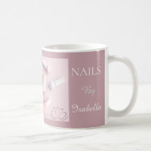 Salon d'ongles Marque Rose Pâle Entreprise de Beau