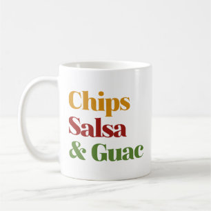 Mug Salsa Chips Et Guac