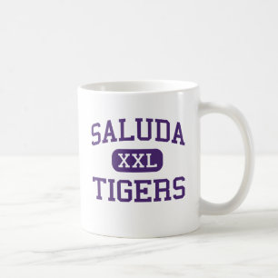 Mug Saluda - tigres - haut - Saluda la Caroline du Sud