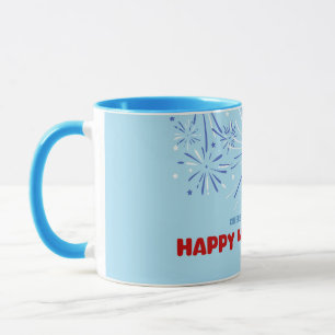Mug Salut à l'indépendance, Étincelles sur 4 juillet