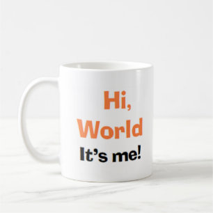 Mug Salut monde c'est moi carnet