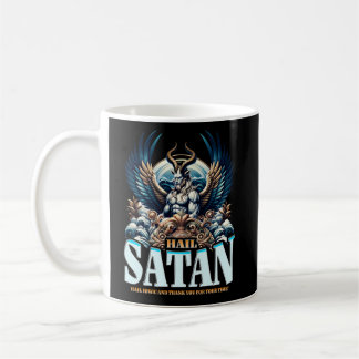 Mug Salut Satan Hail Iowa et Merci pour votre temps