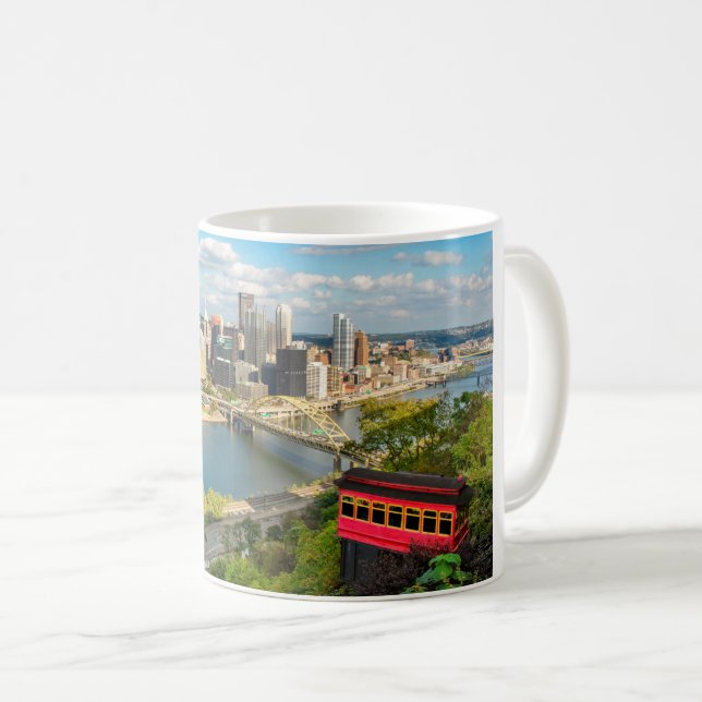 Mug Salutation De Pittsburgh PA Holiday (Devant droit)