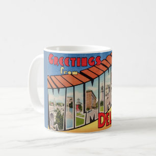 Mug Salutation rétro pour Wilmington Delaware