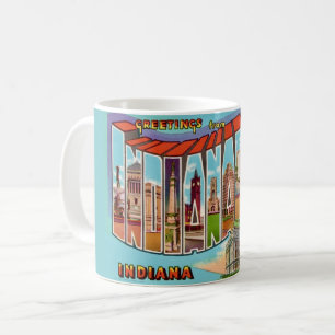 Mug Salutation vintage d'Indianapolis