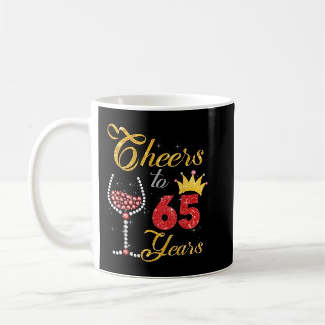 Mug Salutations à 65 Ans 1957 65ème Anniversaire Diama (Gauche)
