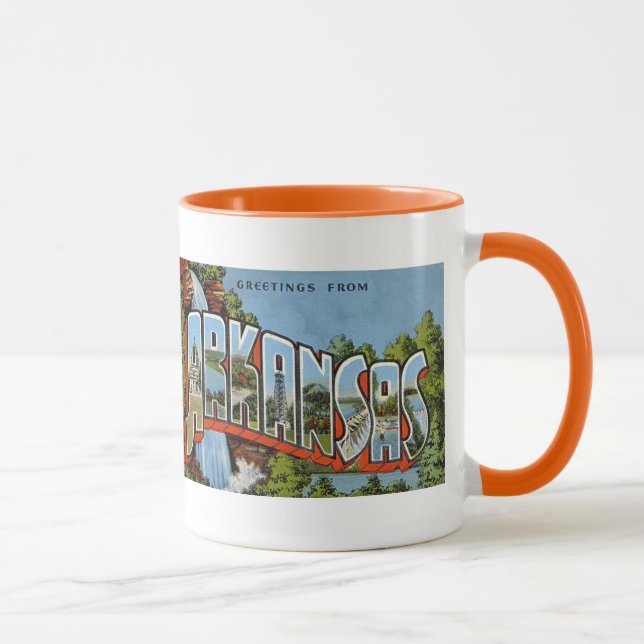 Mug Salutations De L'Arkansas (Droite)
