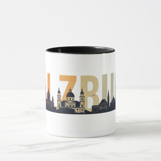 Mug Salzburg Austria Travel (Centre)