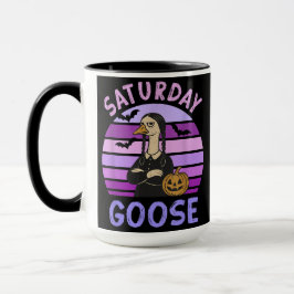 Mug Samedi Goose Funny Goose Halloween