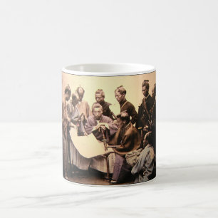 Mug Samouraïs circa 1868-1869