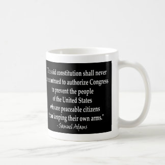 Mug Samuel Adams - citation de bras de citoyens