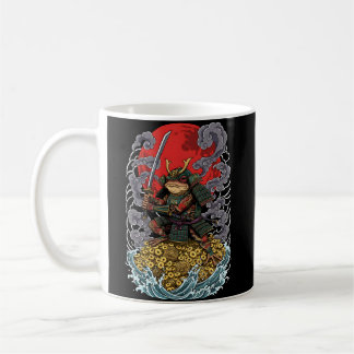 Mug Samurai Frog of Fortune – Mythical Warrior Art